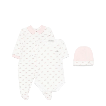 MAYFEYR - Golden Goose - Elephant-Print Babygrow Set - GBP02064P00175082750
