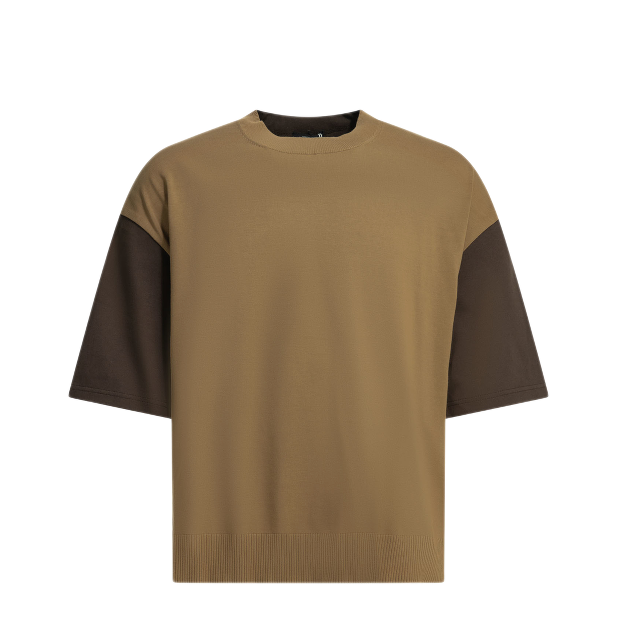 MAYFEYR - Comme Des Garçons Homme - Crew Neck T Shirt - HQT004S262BROWNXBEIGE