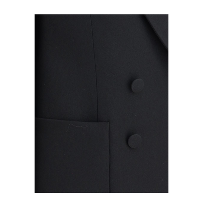 Double-Breasted Jacket - Black