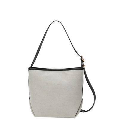 Folded Canvas Small Tote Bag