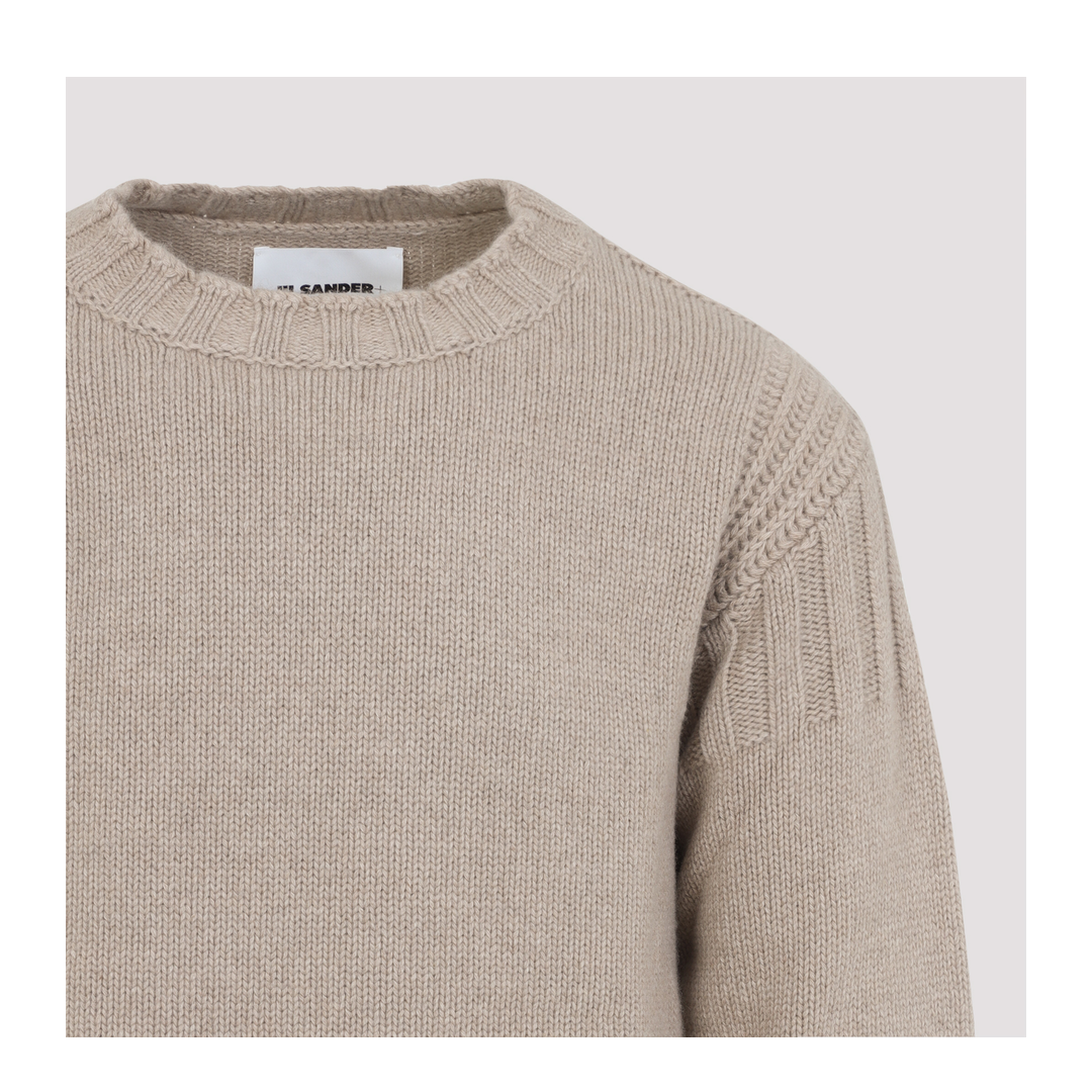 Beige Cashmere Sweater