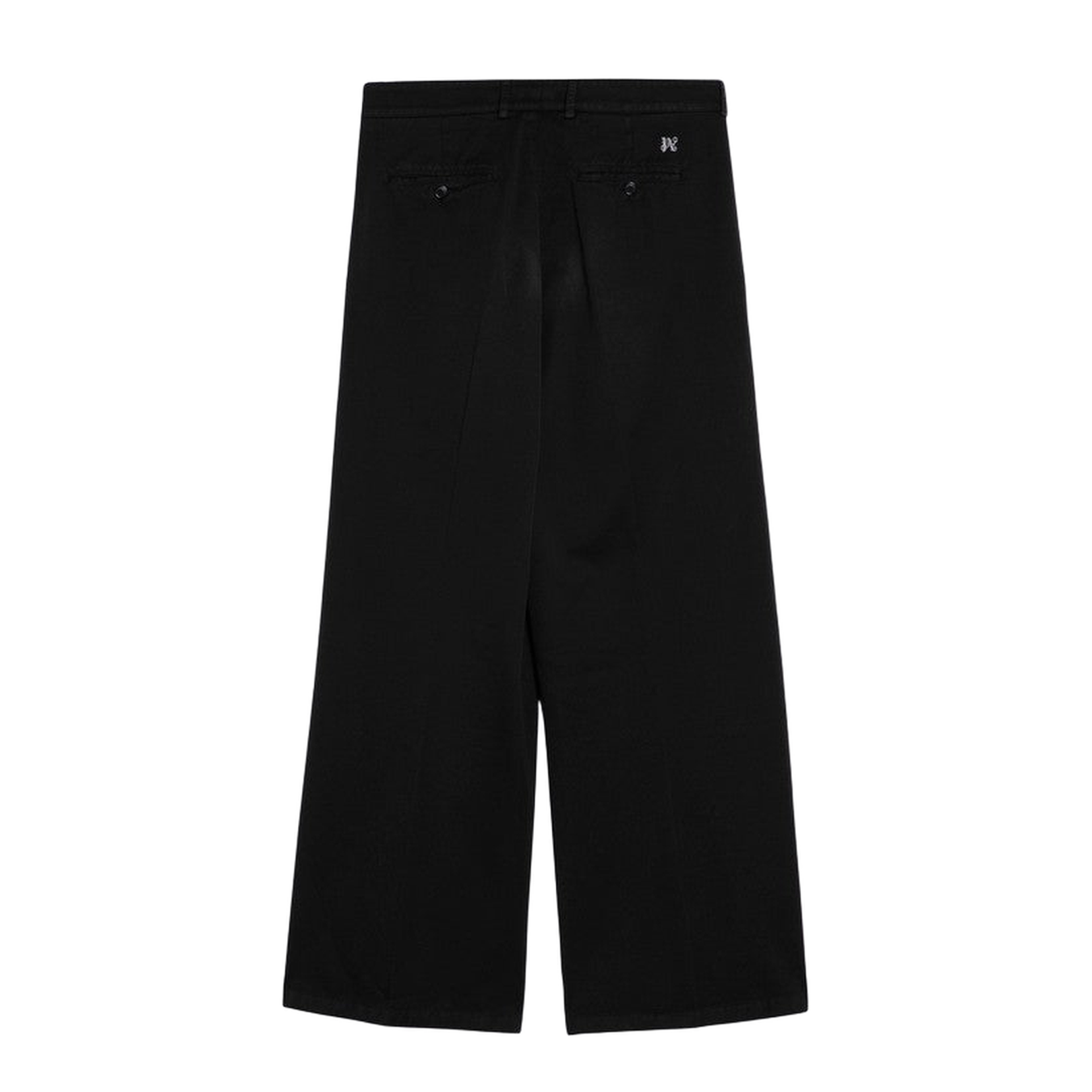 Cotton Wide Leg Trousers