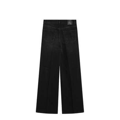 MAYFEYR - Toteme - Black Faded Effect Jeans In Organic Cotton - 251-WRB2426FB0046068
