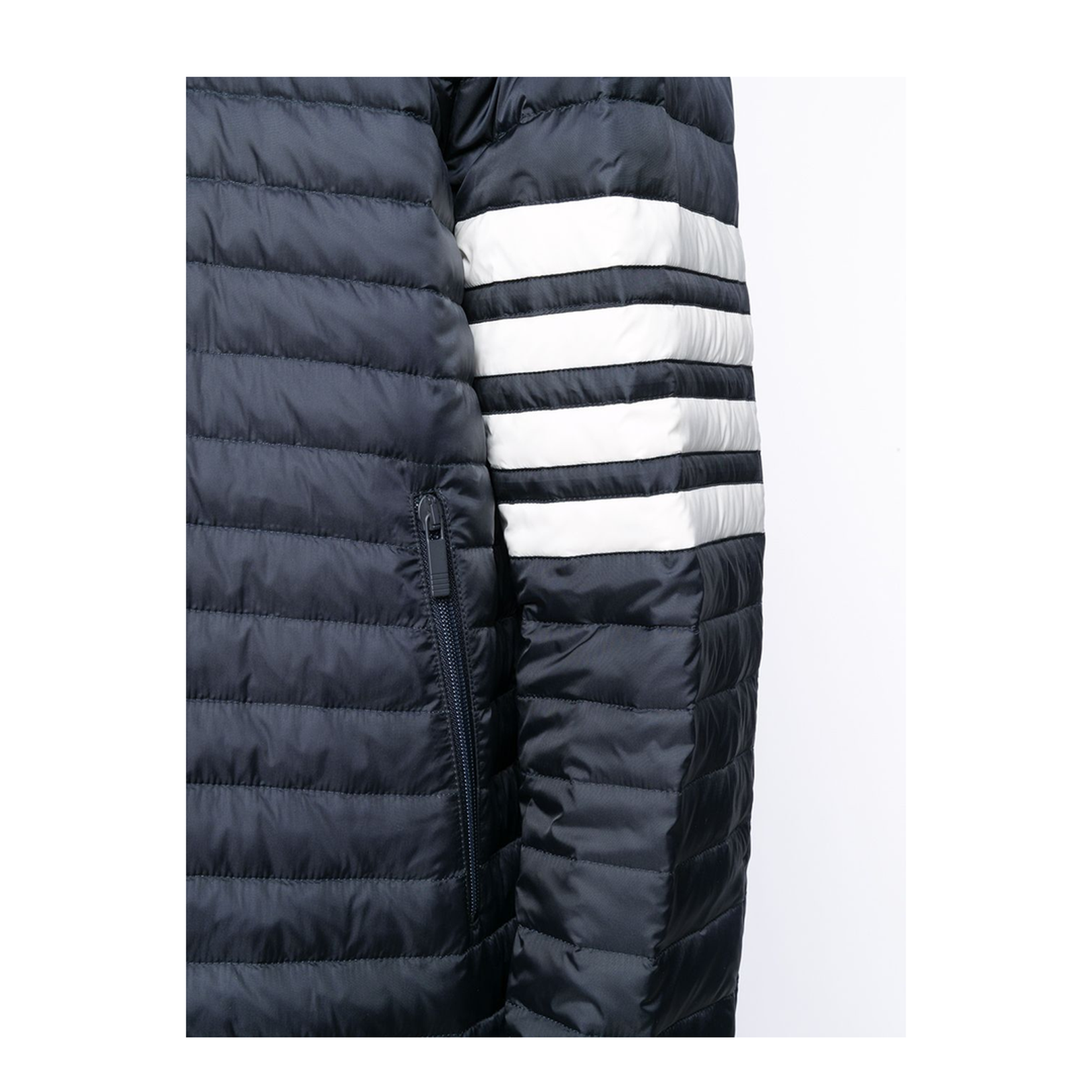 4-Bar Stripe Hood Down Padding