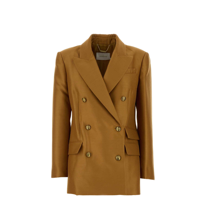 Caramel Wool Blend Hypnotic Blazer