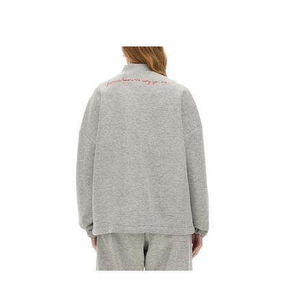 MAYFEYR - FIORUCCI - Zippered Sweatshirt Angel - U01FMOJA271NE01GY01GREY