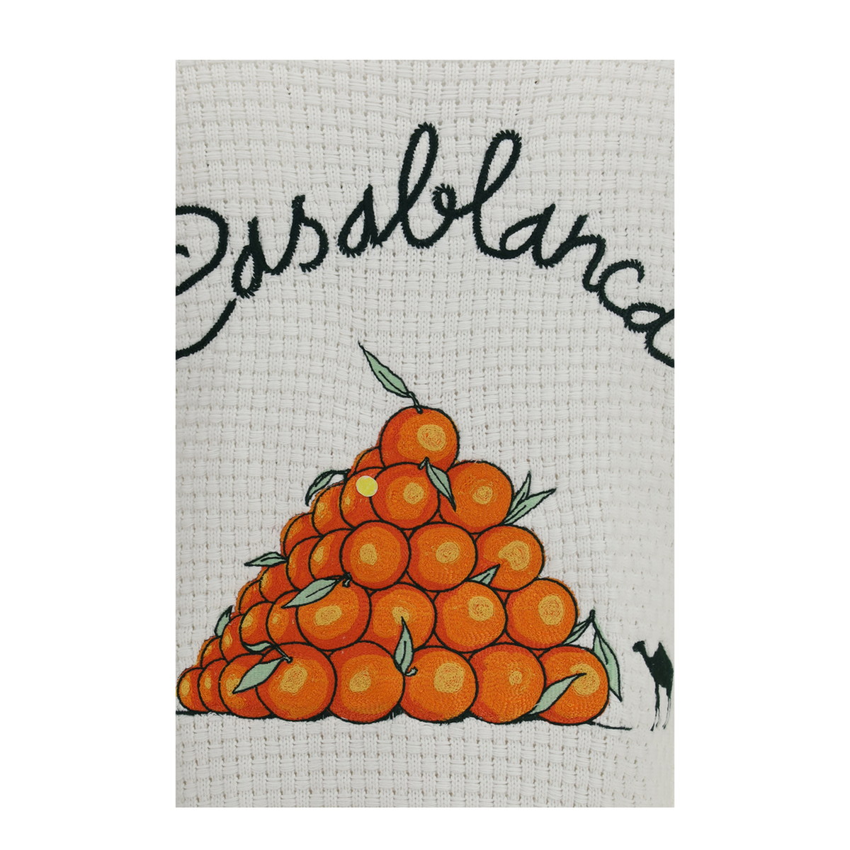 MAYFEYR - Casablanca - Embroidered Crochet Shirt - MAW26KW148301PYRAMIDOFO