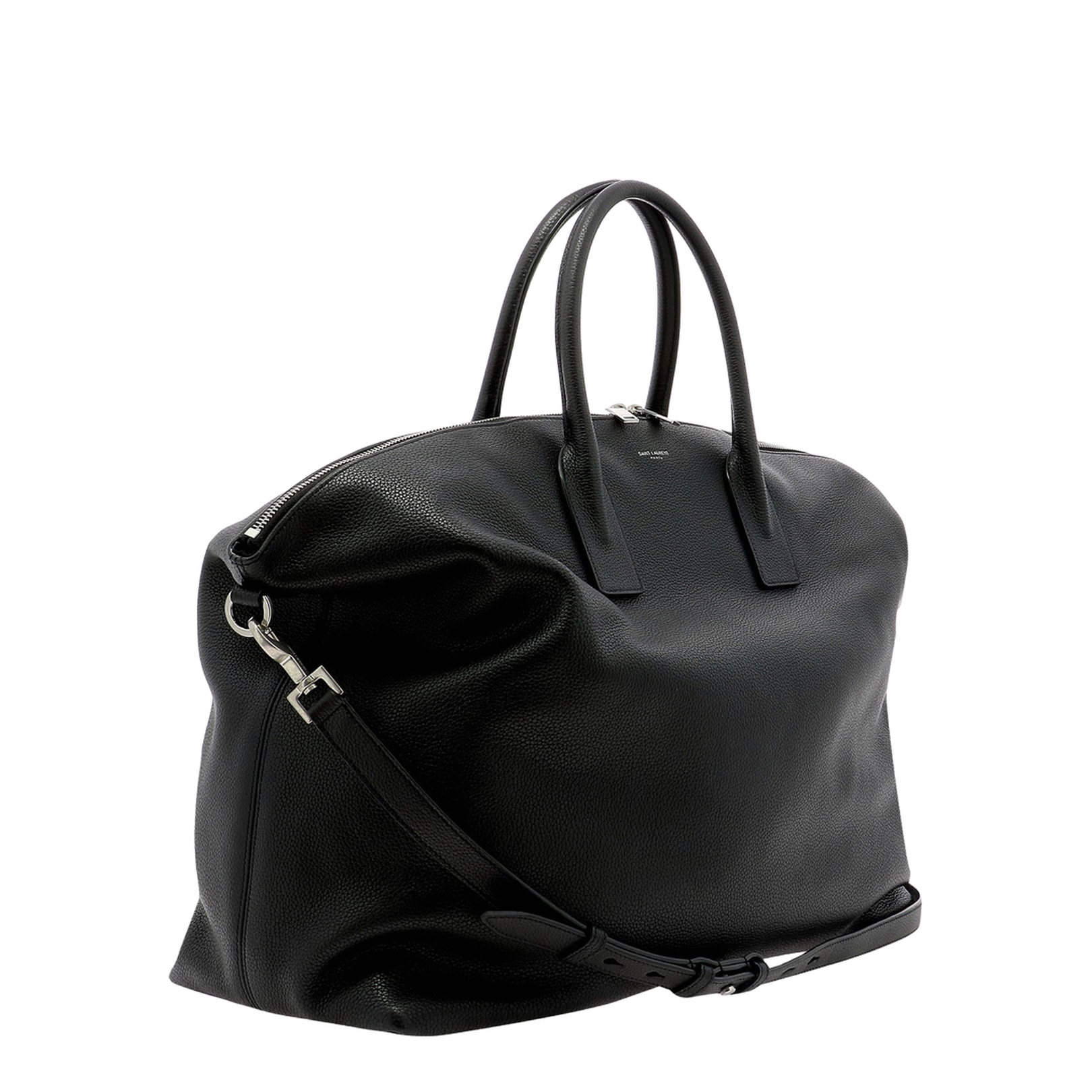 Giant Bowling Bag in Soft Grained Leather
