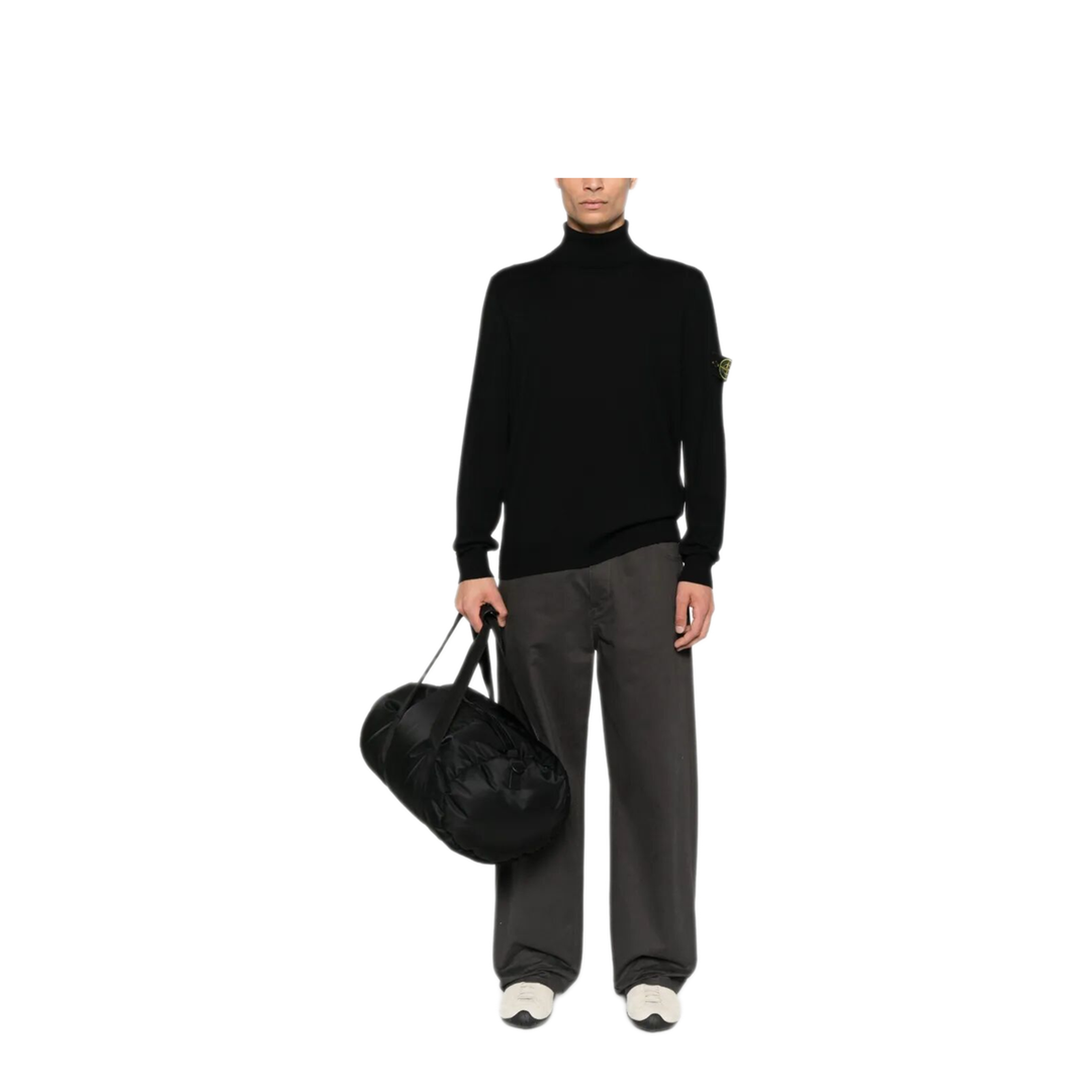 MAYFEYR - Stone Island - Ribbed Wool Turtleneck Sweater - K2S155100025S00C4