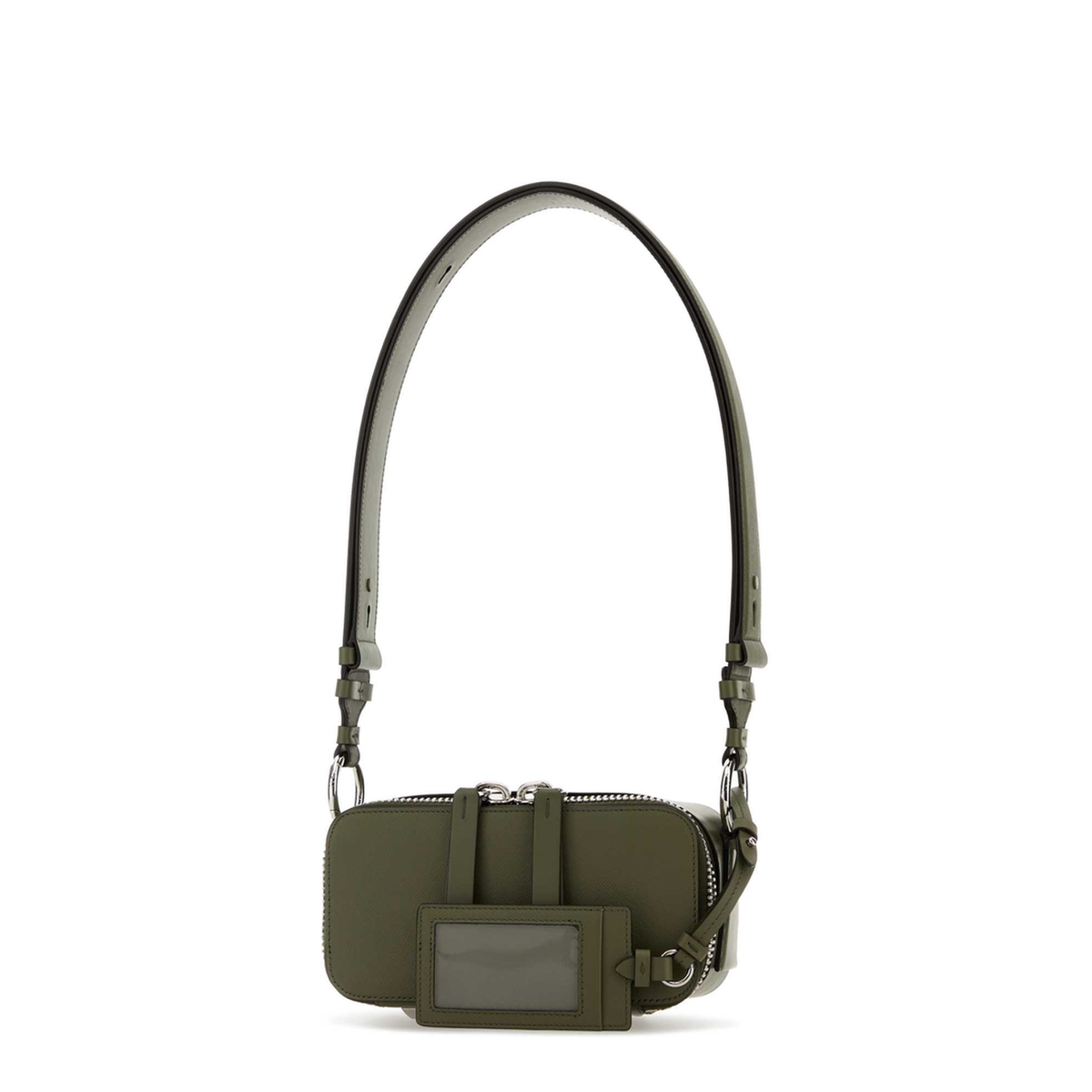 Doll Small Calf Leather Camera Bag - Black
