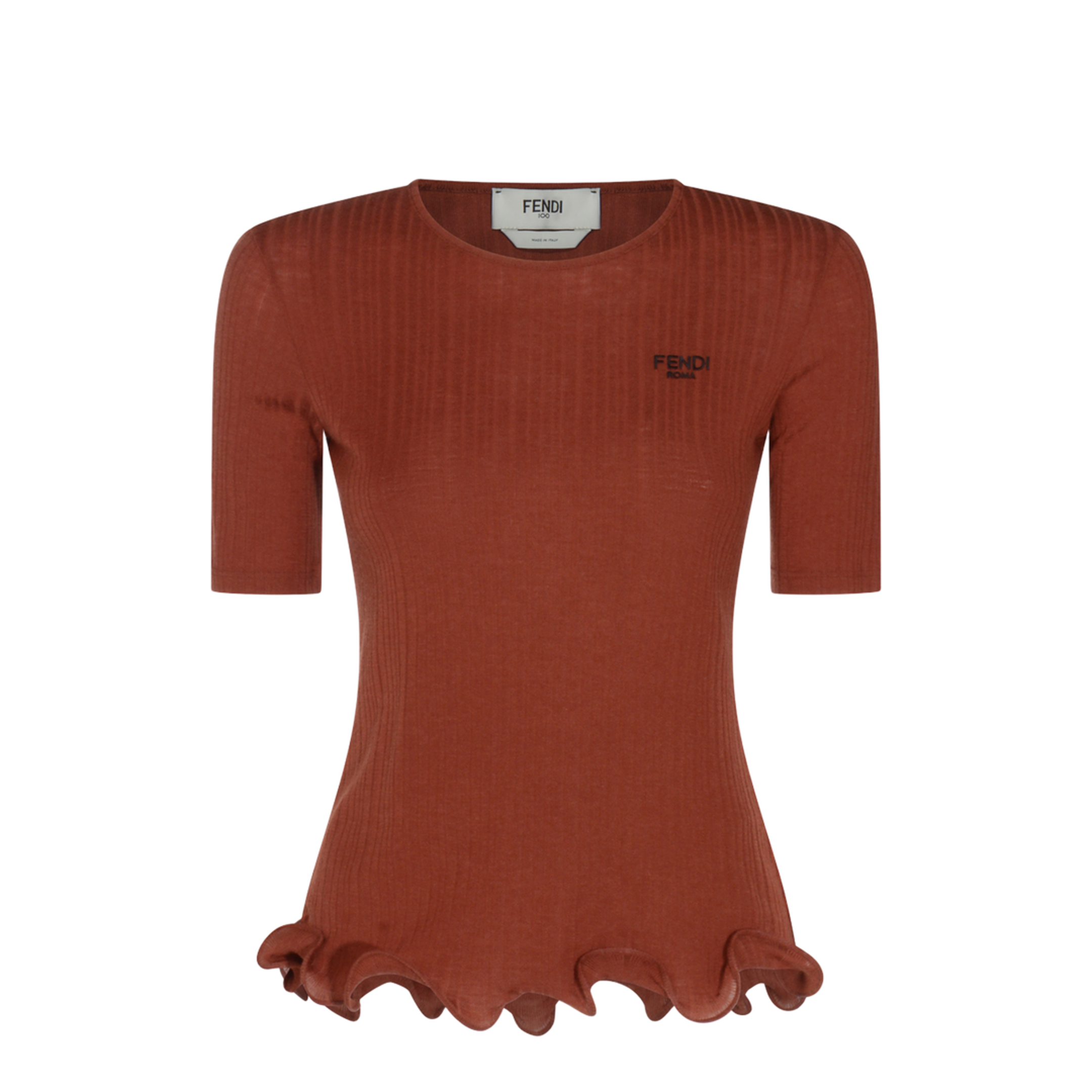 Wool Short Sleeved Virgin Top