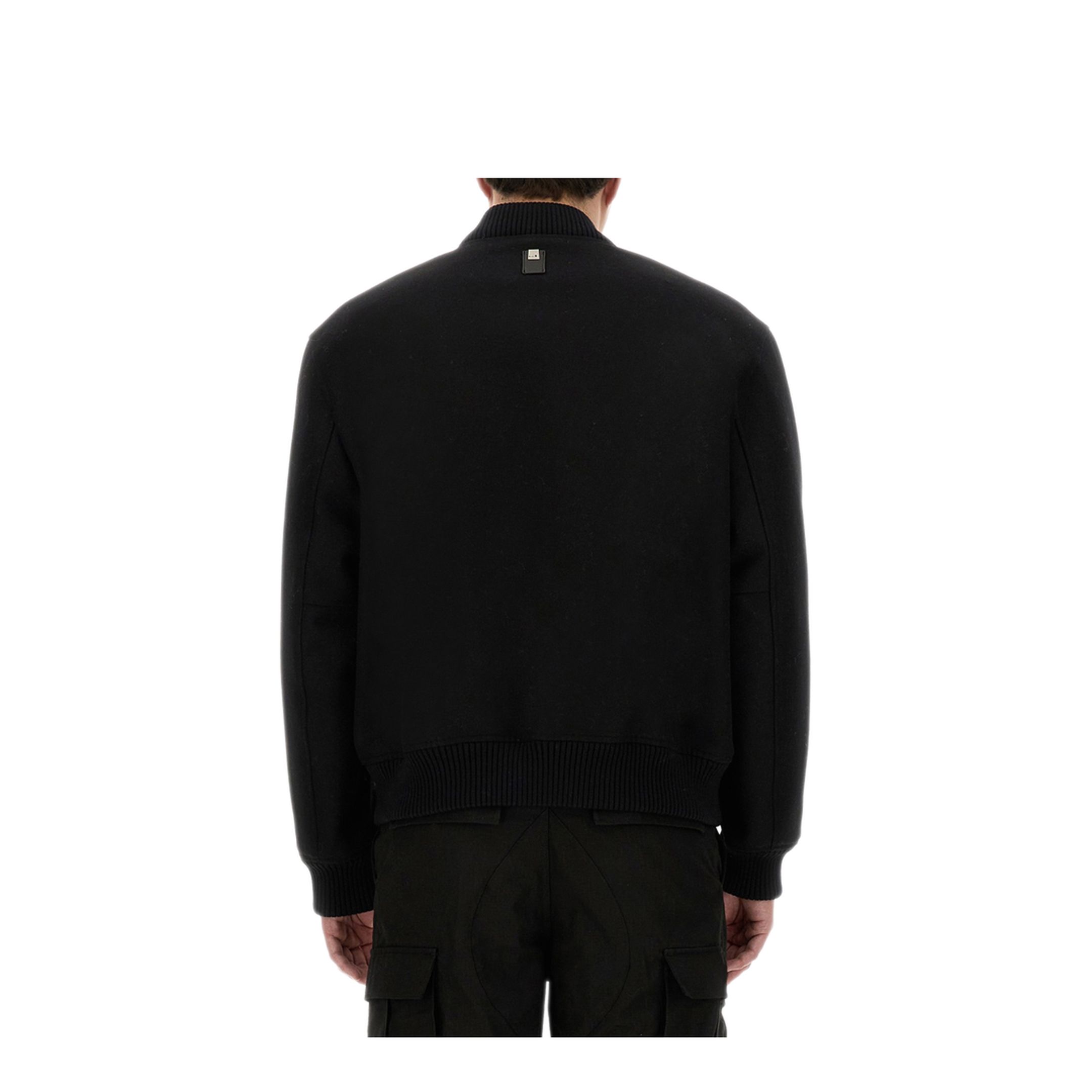 MAYFEYR - 1017 ALYX 9SM - Bomber Jacket With Logo - AAMOU0382FA01BLACK