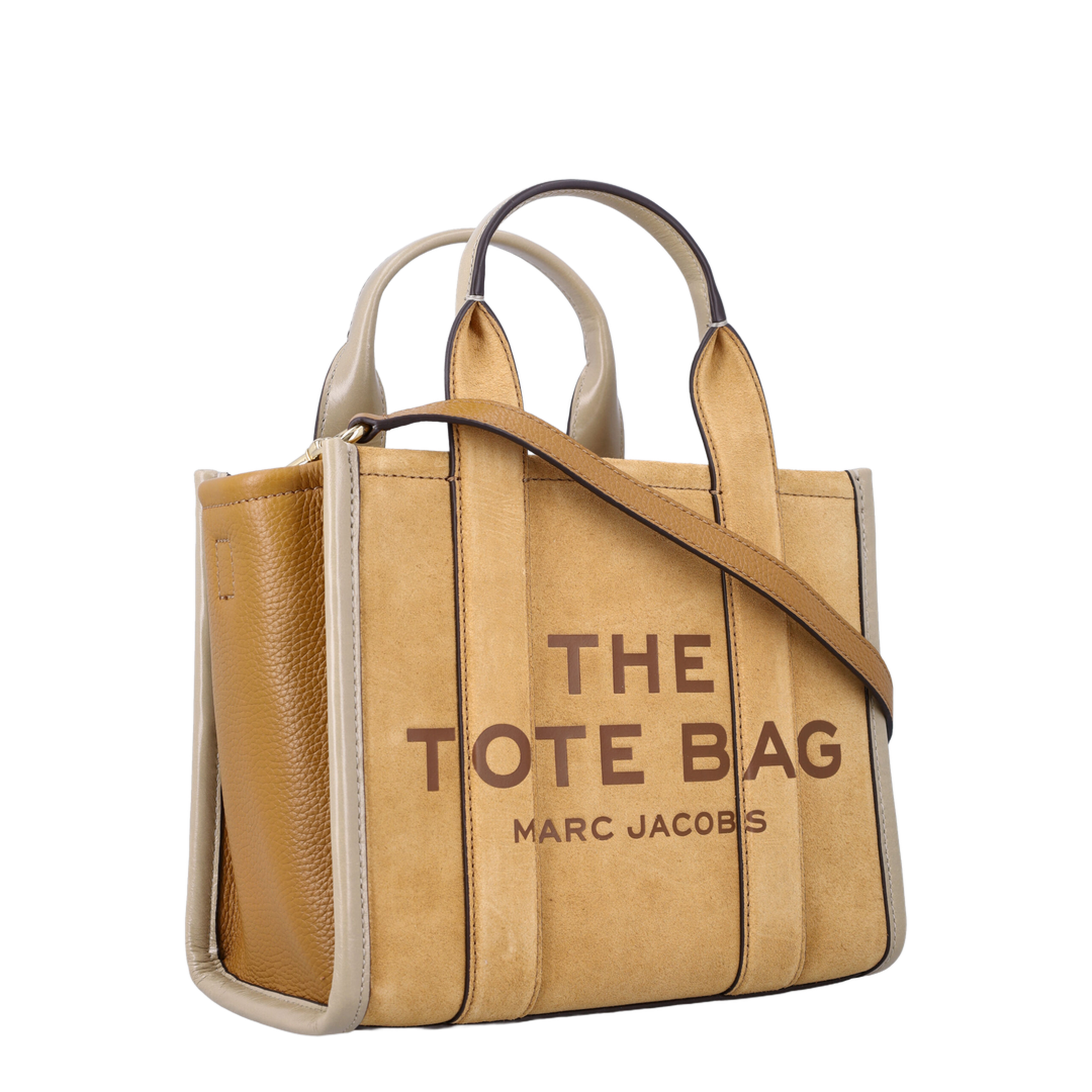 The Tote Bag Small Suede Tote - Sahara