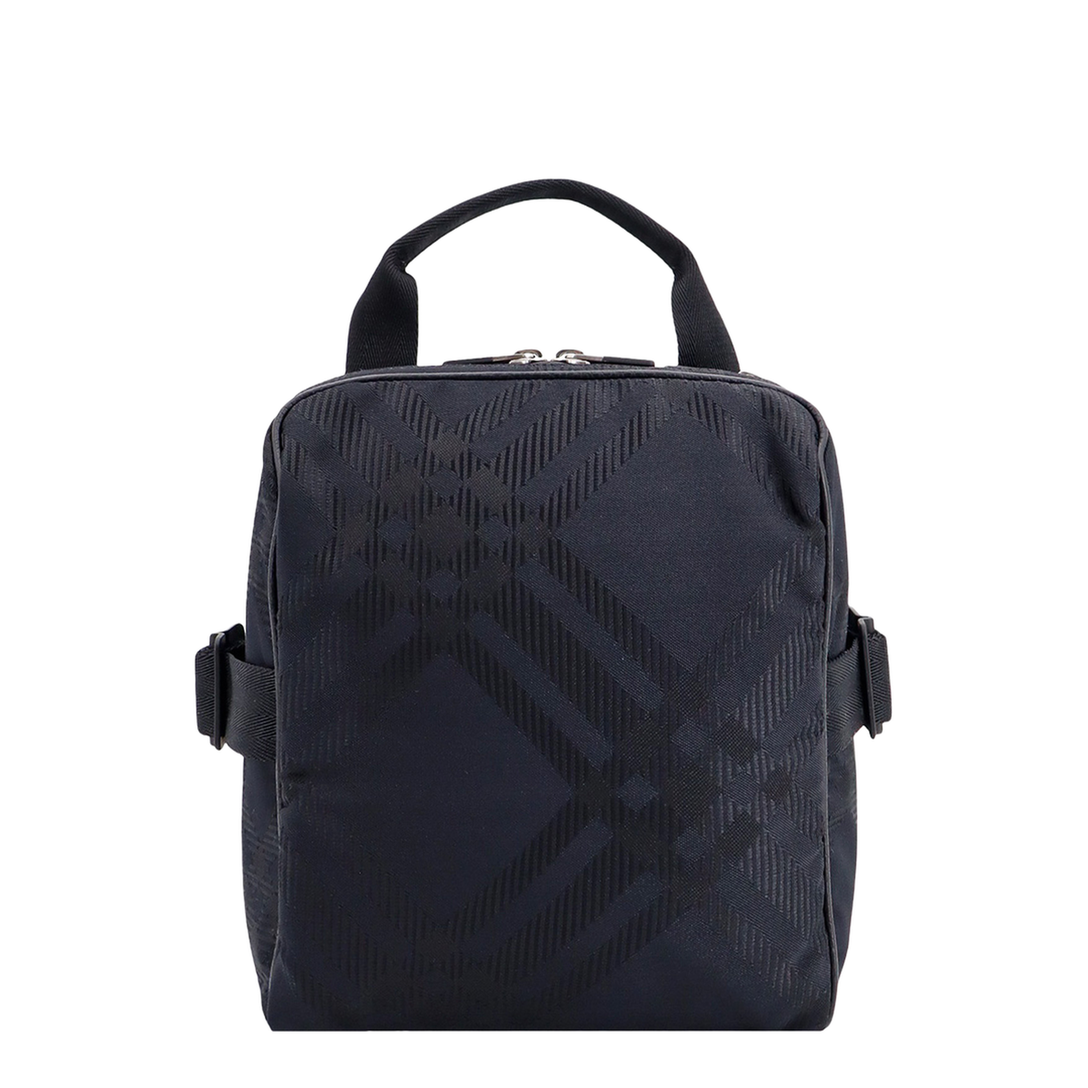Burberry Check Jacquard Nylon-Polyester Crossbody - Black – MAYFEYR
