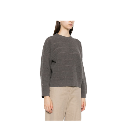 Cashmere and Wool Crew-Neck Sweater