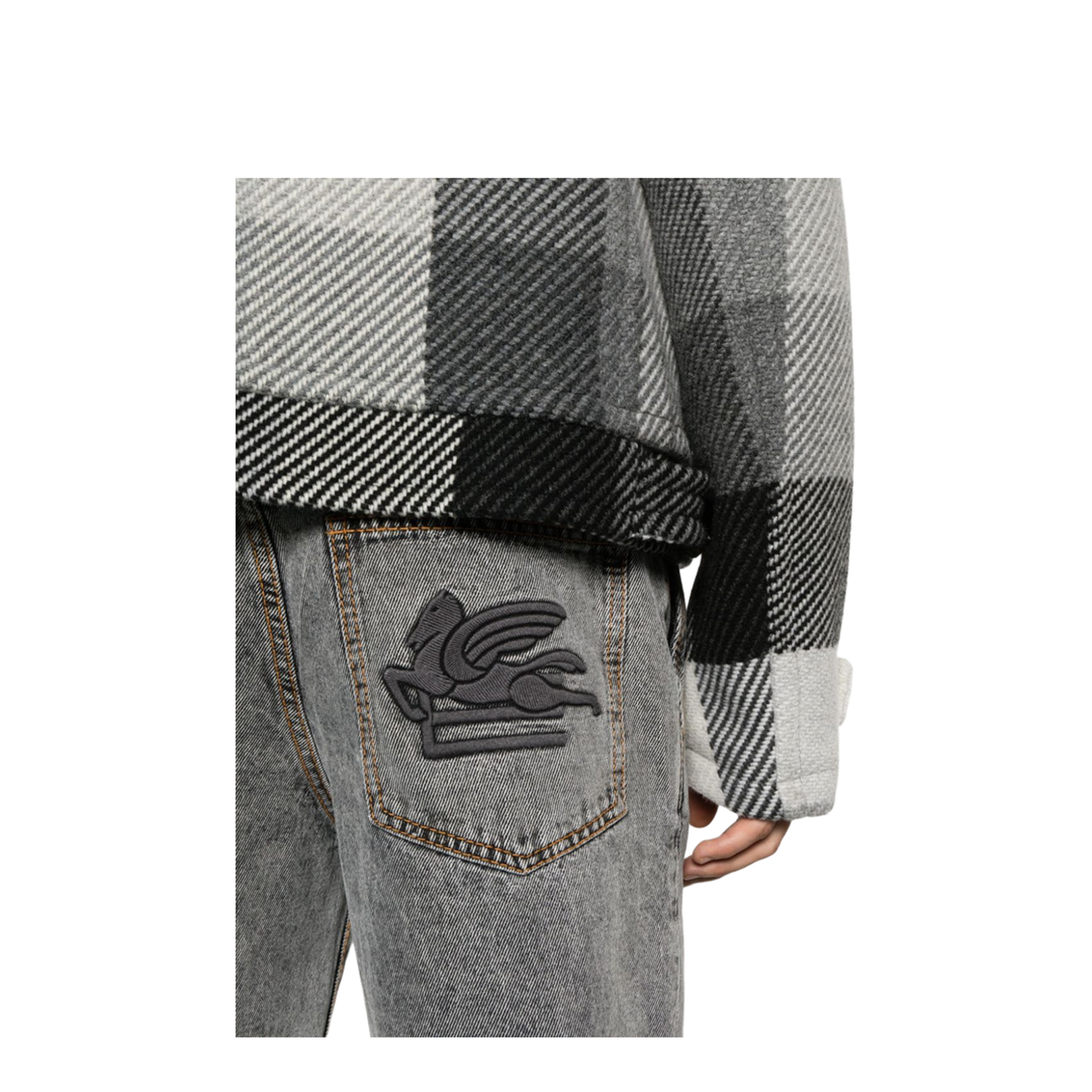 Wide Leg Flared Jeans