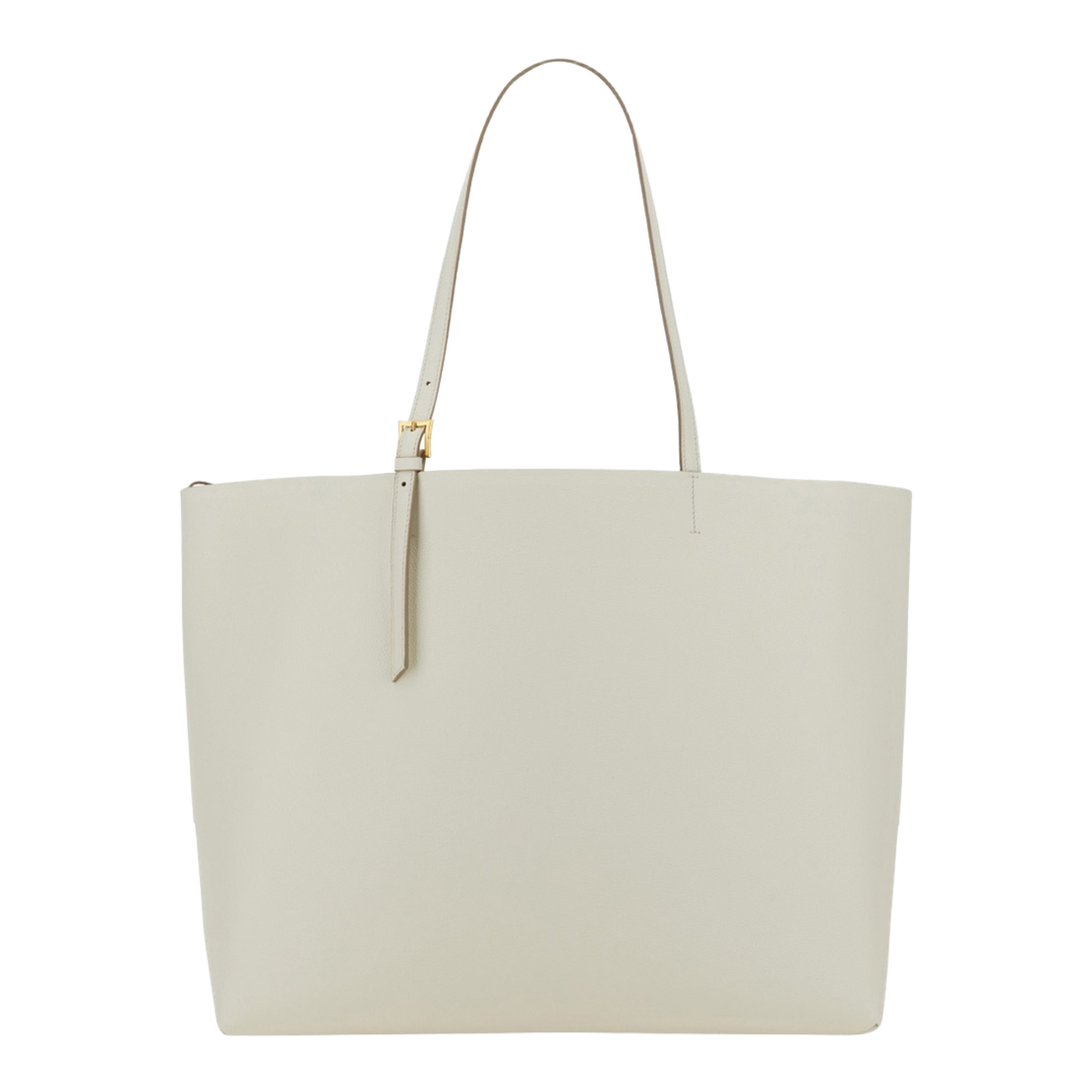 White Leather Large Himmel Shopping Bag