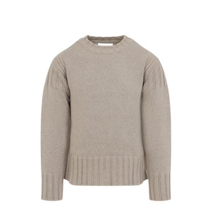 Beige Cashmere Sweater