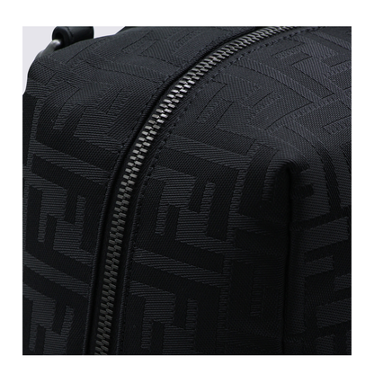 Lui Medium Nylon Backpack - Black