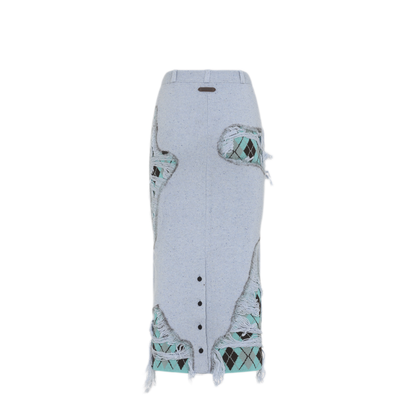 MAYFEYR - Moschino - Midi Knit Skirt - 262DA018054001331