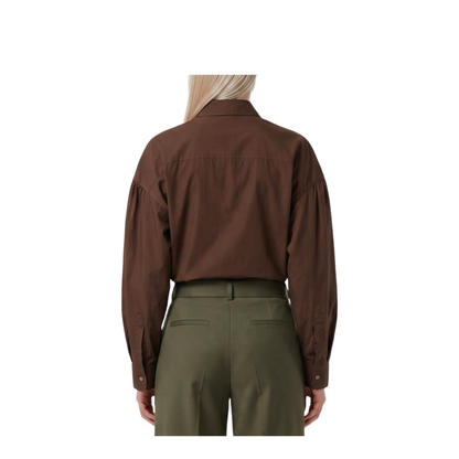 MAYFEYR - Lemaire - Straight Collar Twisted Shirt - SH1141LF1500BR477
