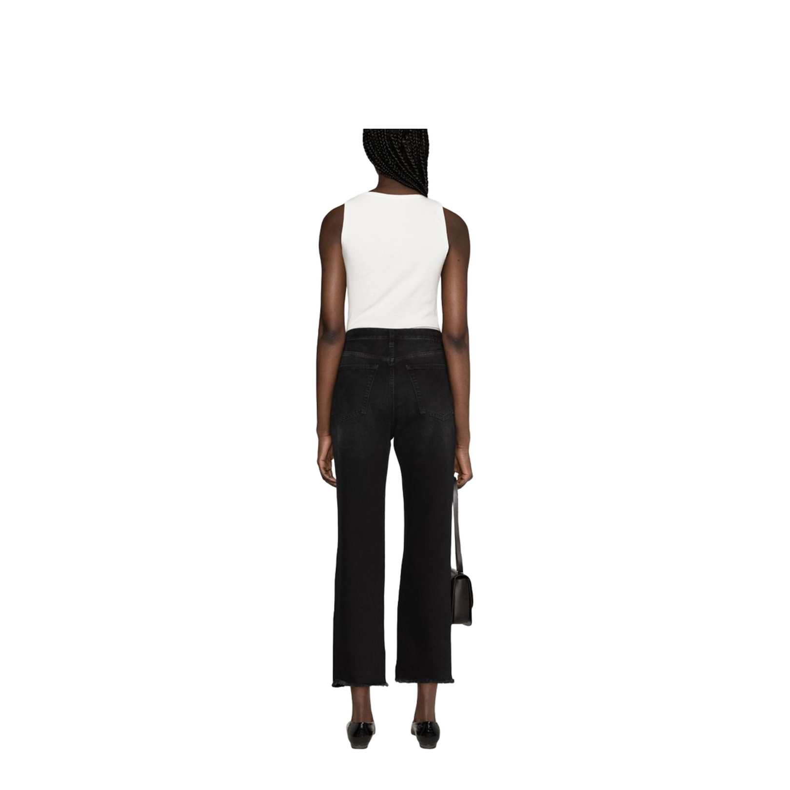 Denim Cropped Jeans