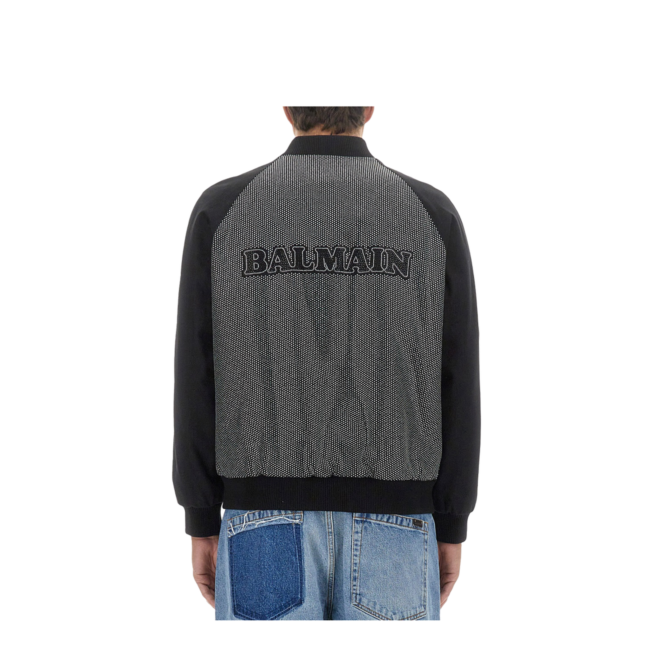 Rhinestone Bomber Jacket