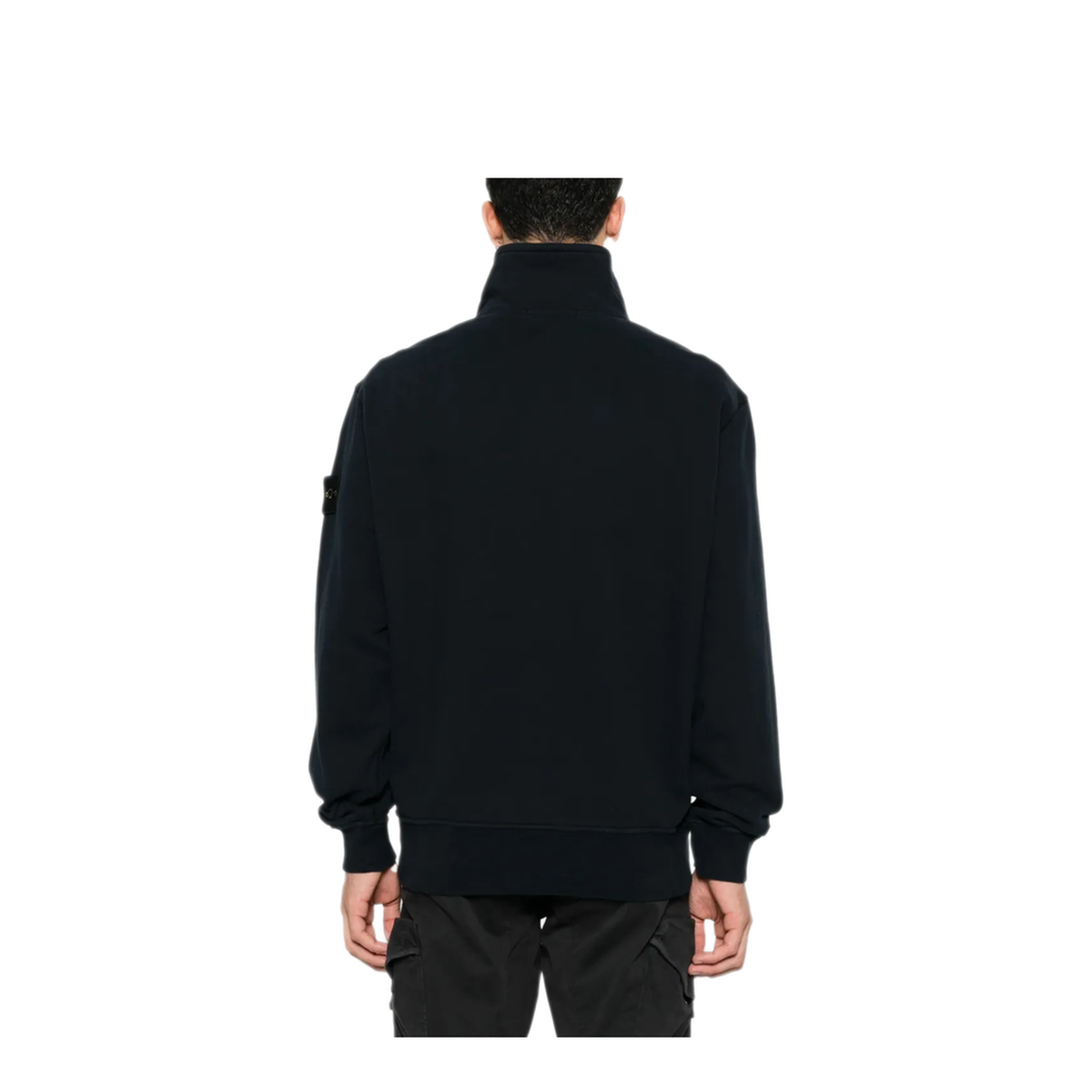 Midnight Blue Cotton Sweatshirt