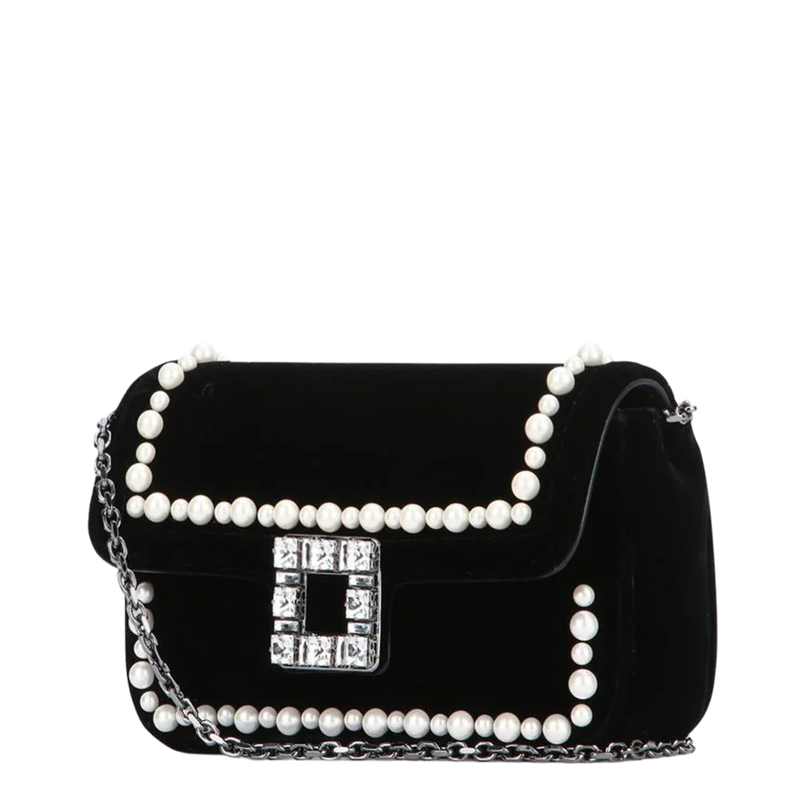 Jeu de Fille Clutch in Velvet
