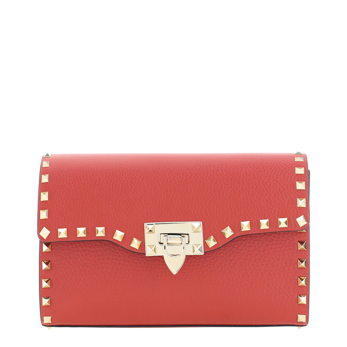 MAYFEYR - Valentino - Small Rockstud Grained Calfskin Shoulder Bag - ZW2B0181VSF0RO