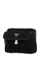 Re-Nylon Crossbody Bag, Silver Hardware