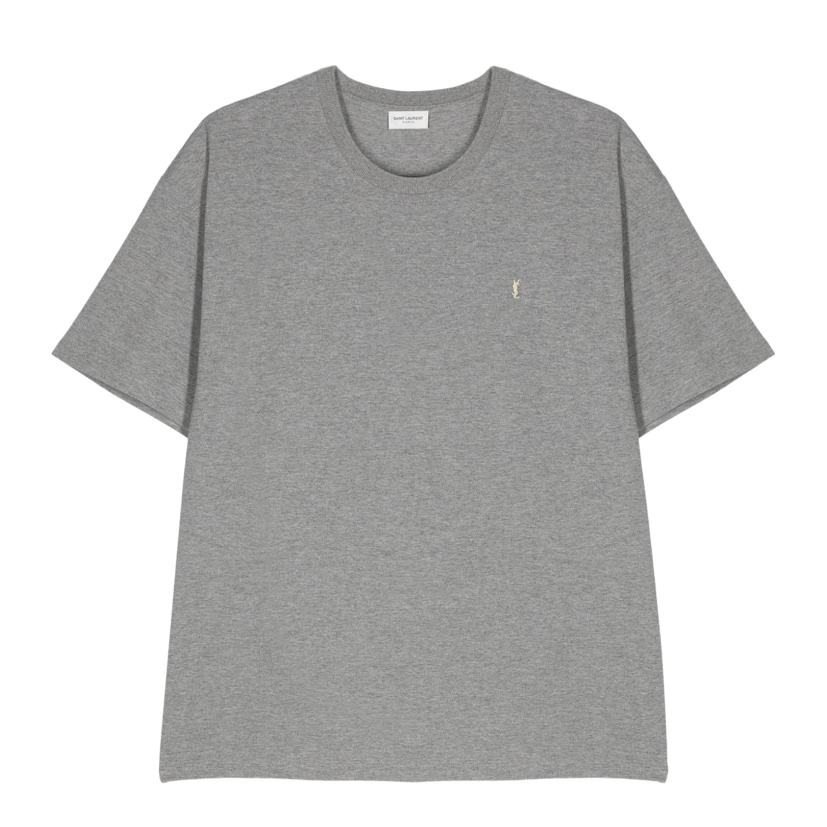 Medium Grey Cotton Blend T-shirt