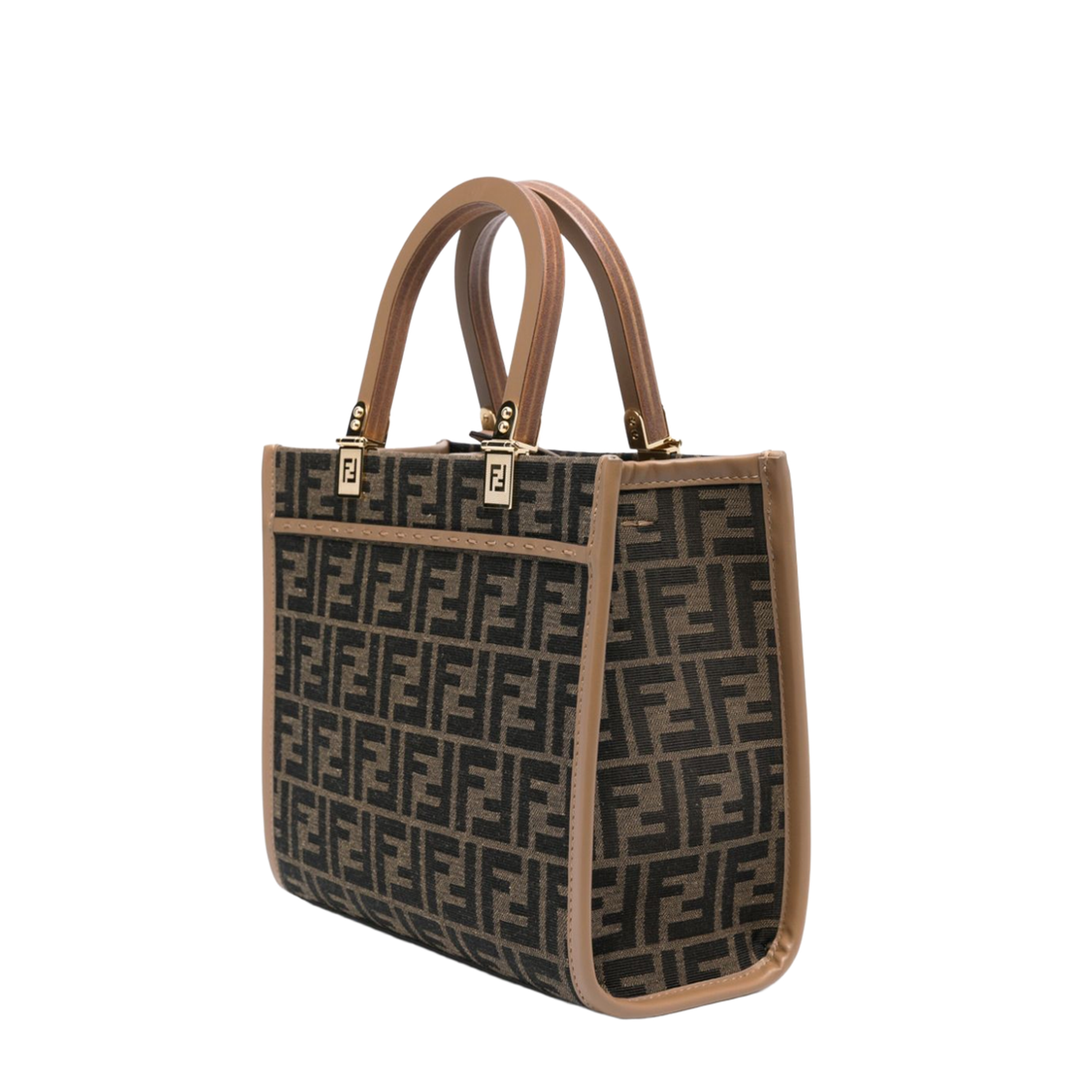 Sunshine Small in Brown Ff Jacquard