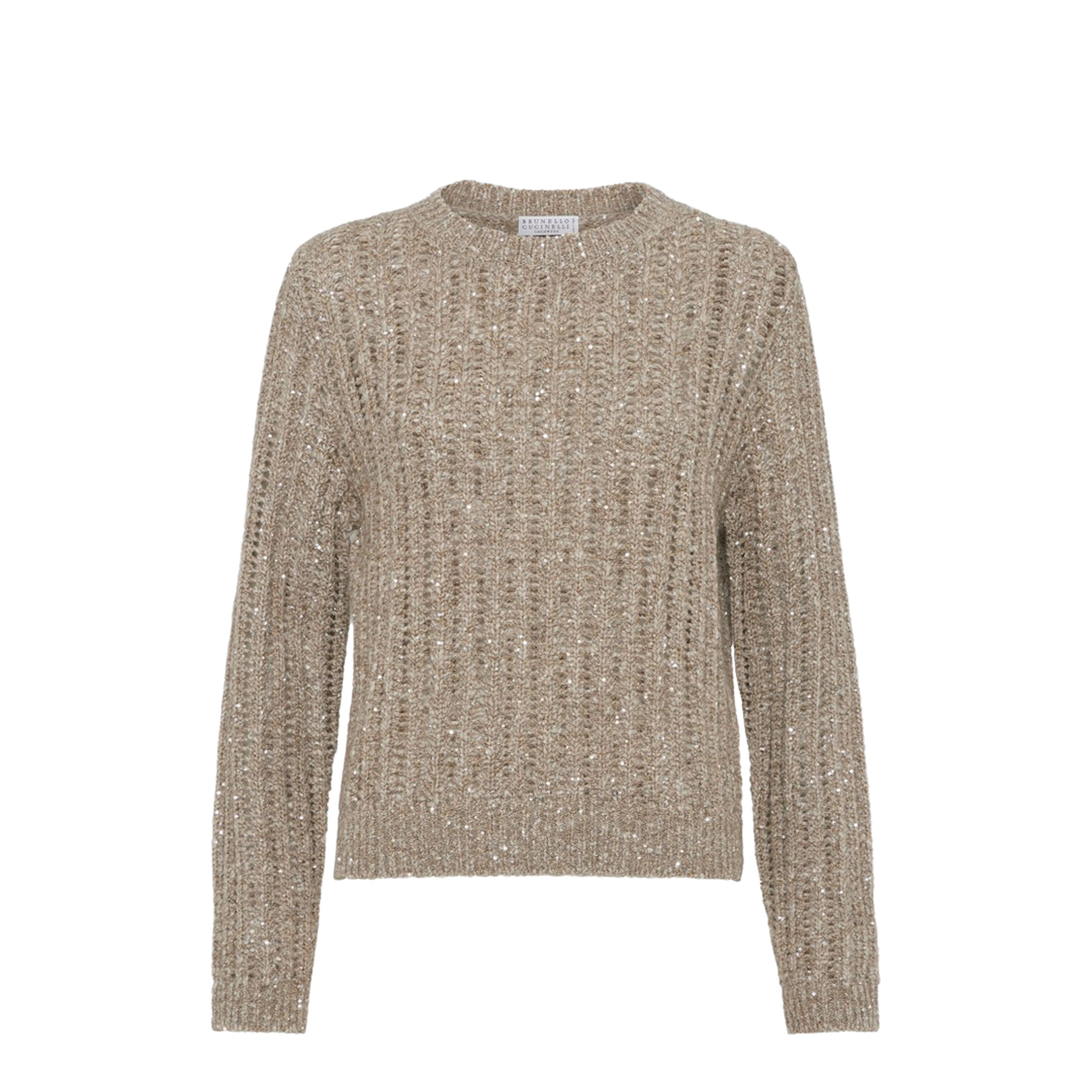 Rustic Dazzling Net Sweater