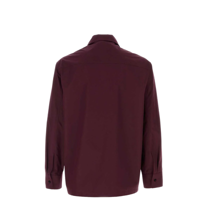 Grape Poplin Shirt