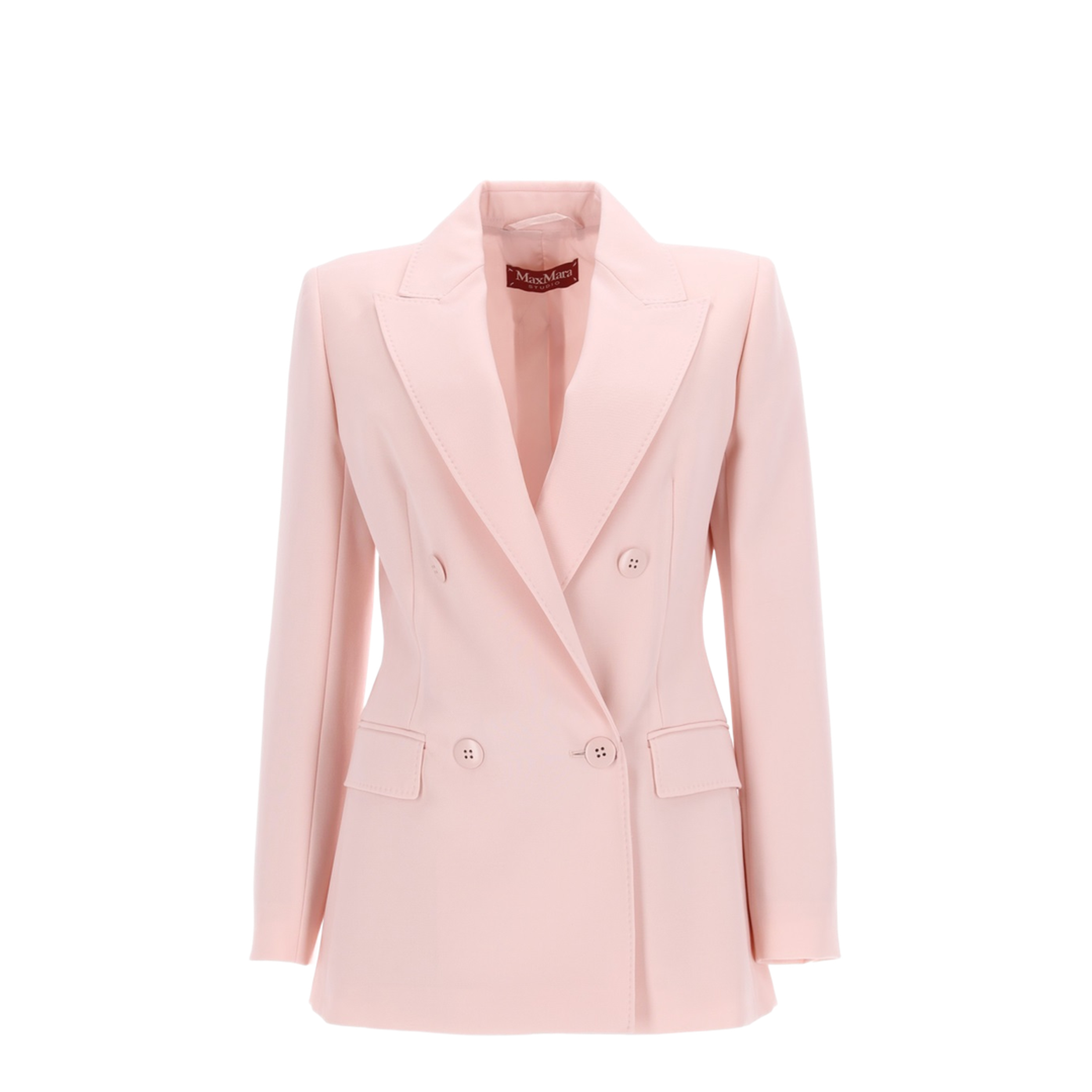 MAYFEYR - Max Mara - Double-Breasted Wool Crepe Jacket - 2616041061600331047