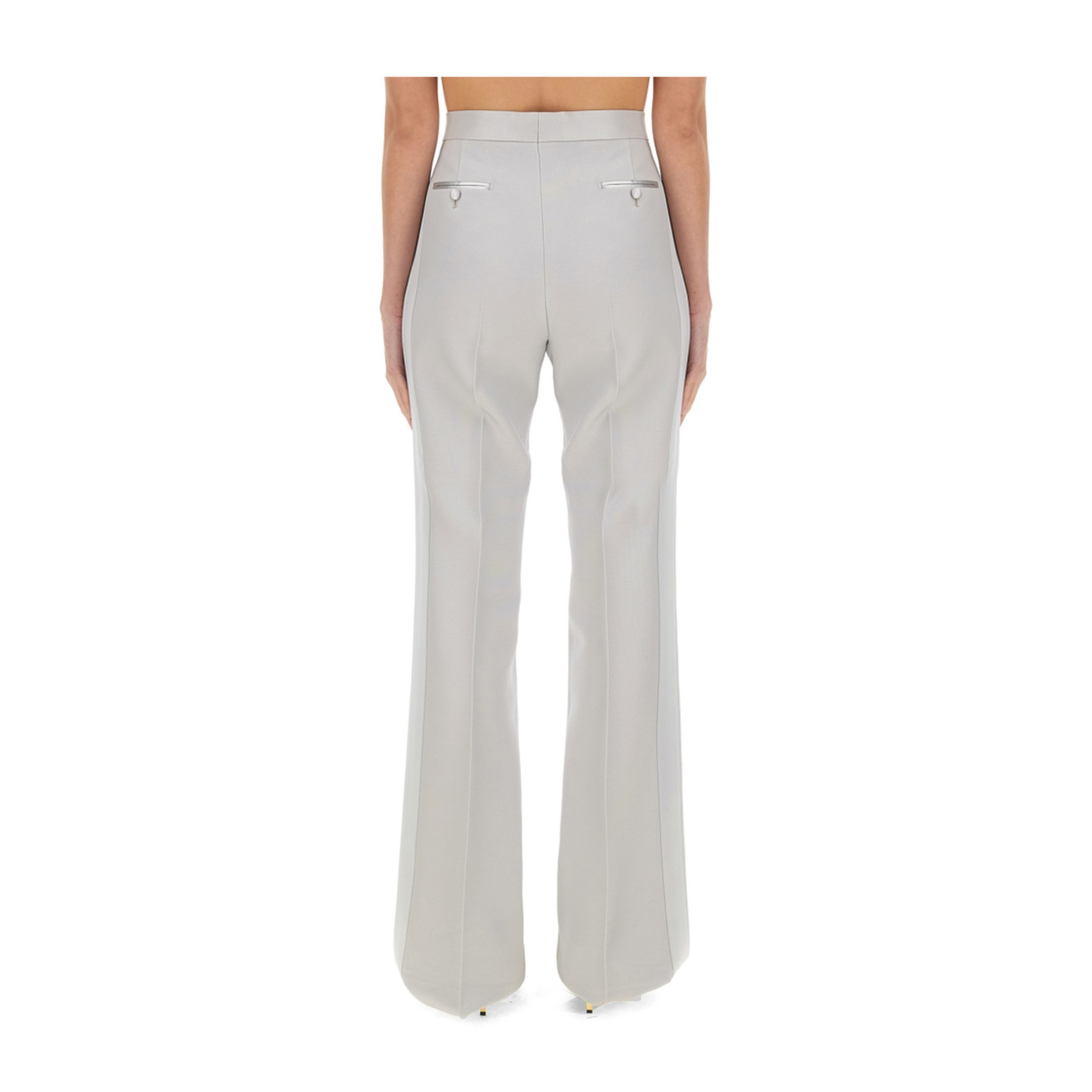 Wide Leg Tuxedo Tailored Pants