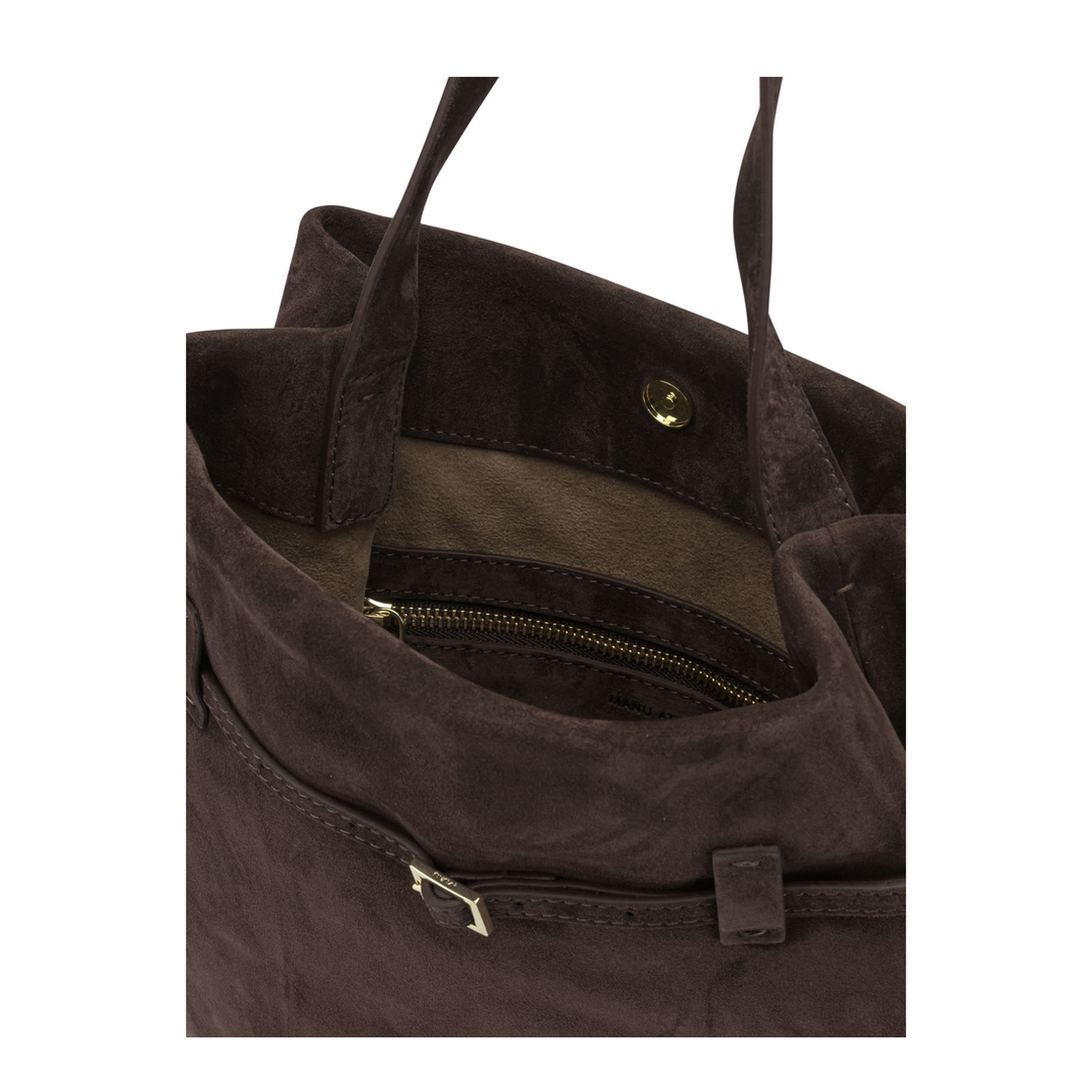 MAYFEYR - Manu Atelier - Tote Du Jour Medium Shoulder Bag - 2024344TOTEDUJOURDEEPBROWN