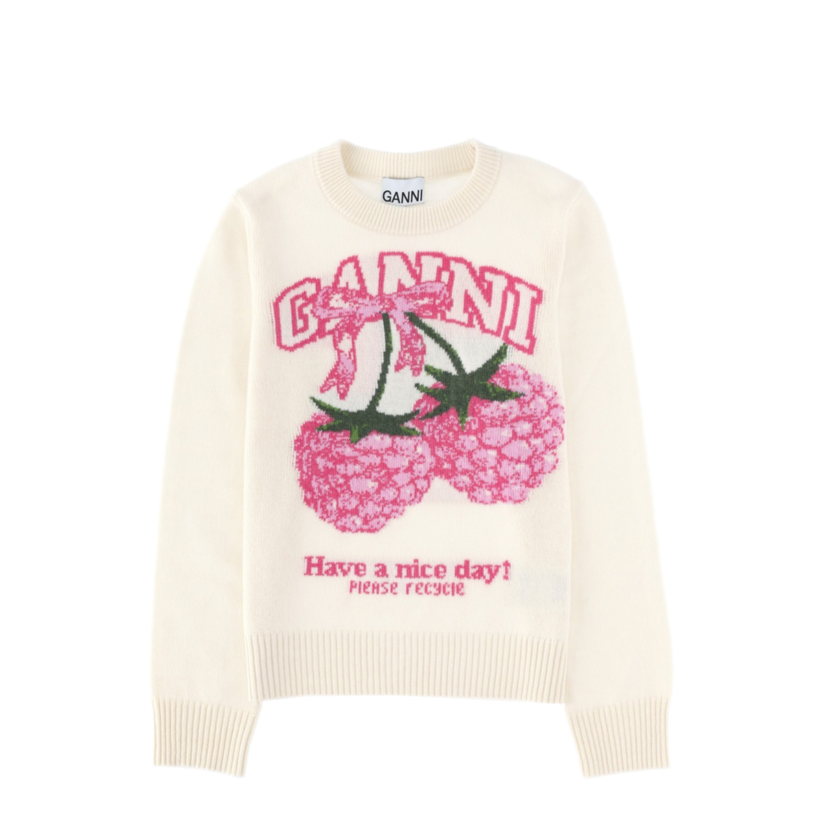 MAYFEYR - Ganni - Raspberry Sweater - A1070275135