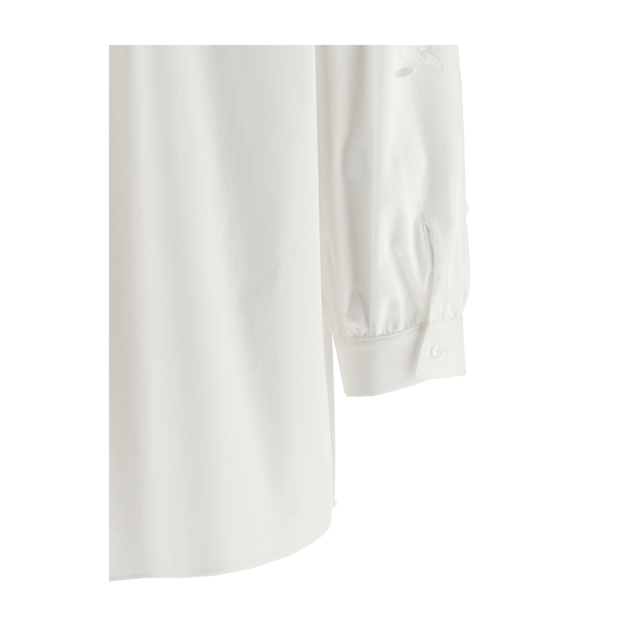 Shirt embroidered Sangallo