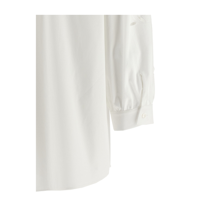 Shirt embroidered Sangallo