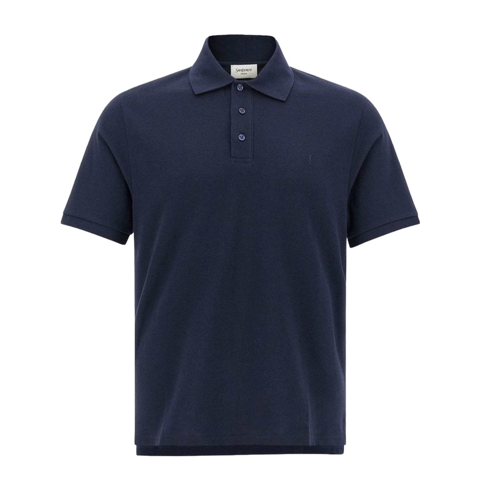 Blue Piqué Cassandre Polo Shirt