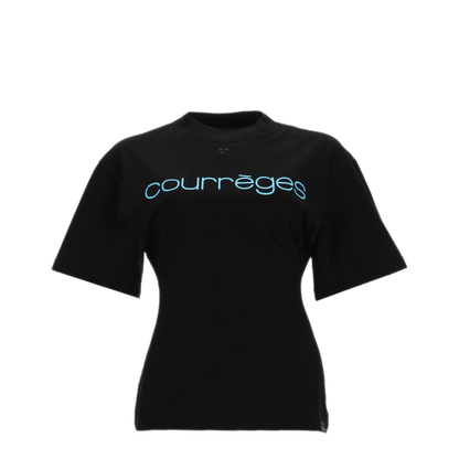 MAYFEYR - Courreges - Logo T Shirt - 226JTS168JS02339999