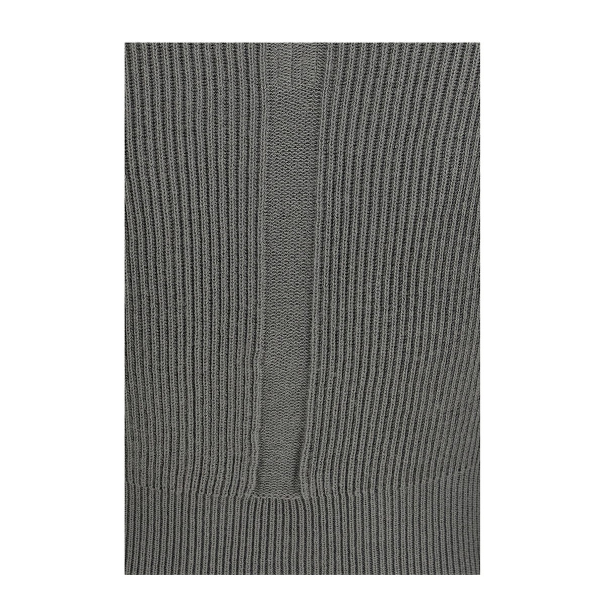 MAYFEYR - Rick Owens - Euca Virgin Wool Sweater With V Neck - RP01F663435