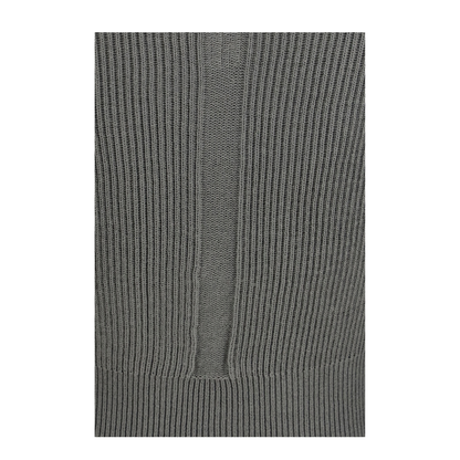 MAYFEYR - Rick Owens - Euca Virgin Wool Sweater With V Neck - RP01F663435