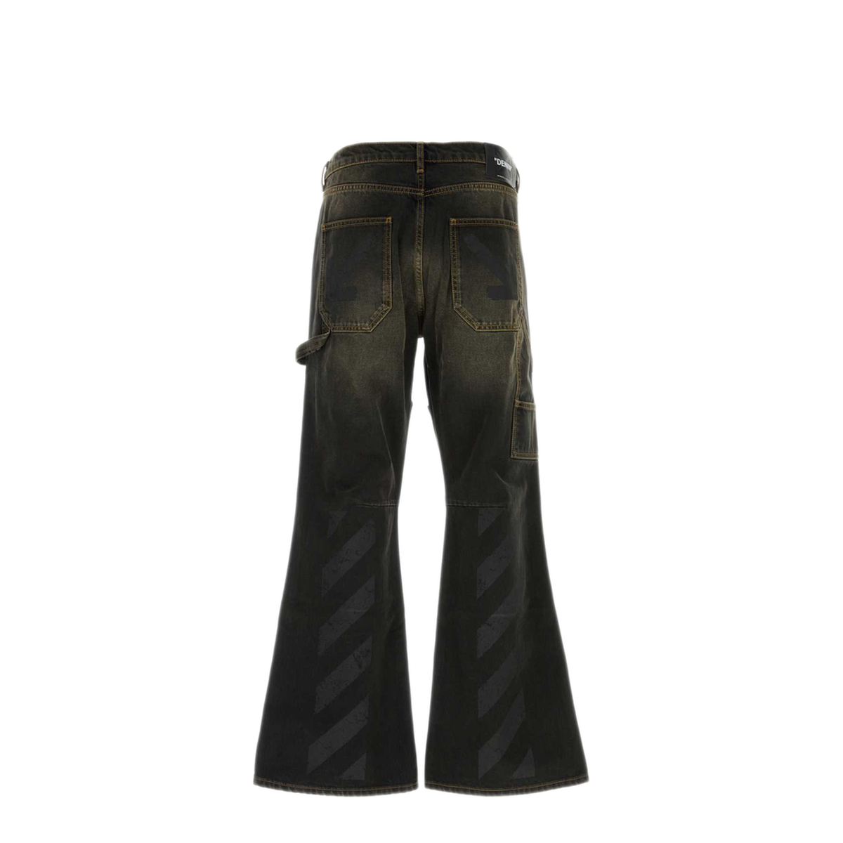 MAYFEYR - Off-White - Half Arrow Flare Carpenter Jeans - 44MYA19JF26D002011DIRBLA