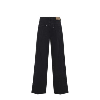 MAYFEYR - Farm Rio - Richilieu Black Cotton Jeans - 344820L0034