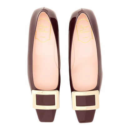 With Heel Bordeaux