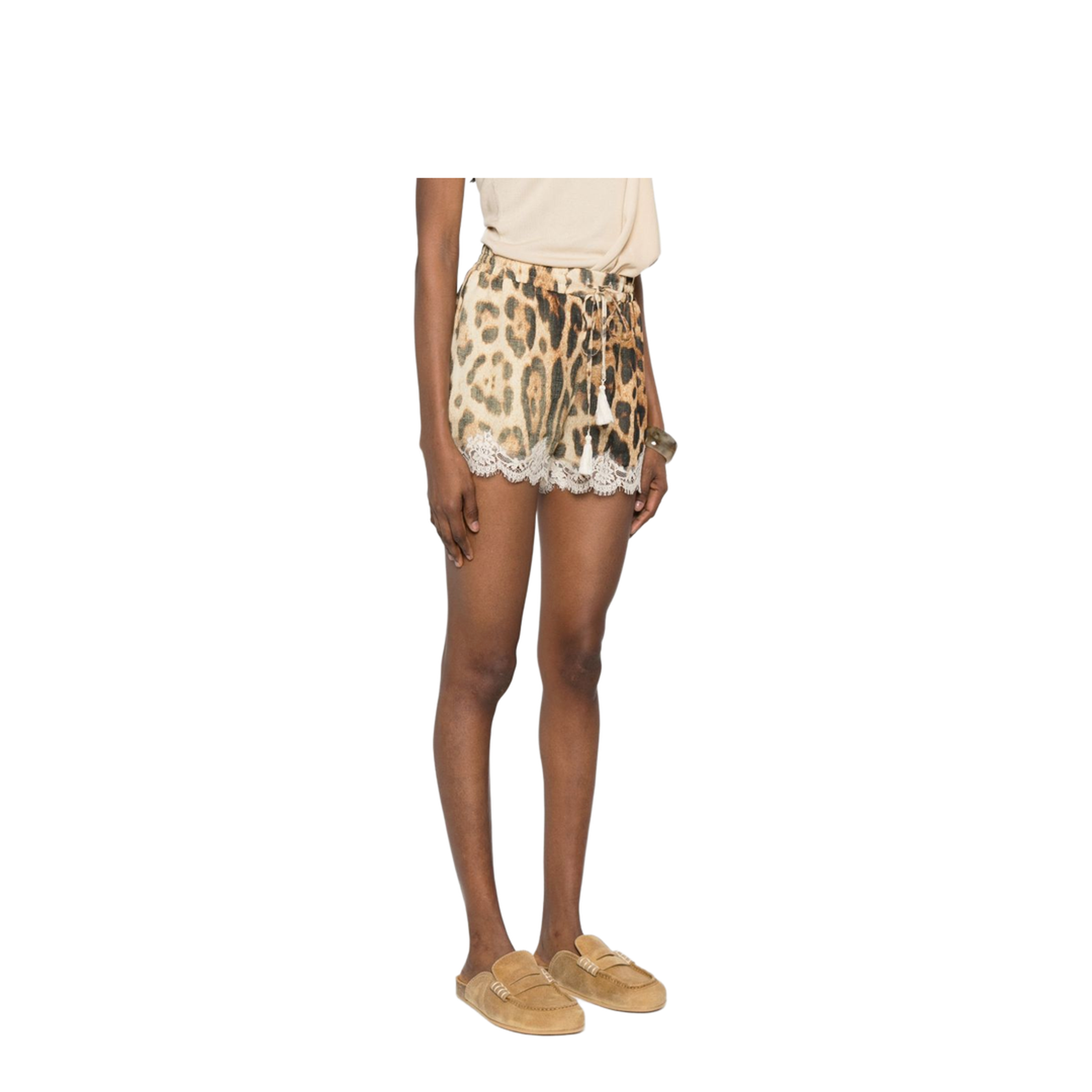 MAYFEYR - Ermanno Firenze - Shorts Brown - D48EP088EC3MFB42