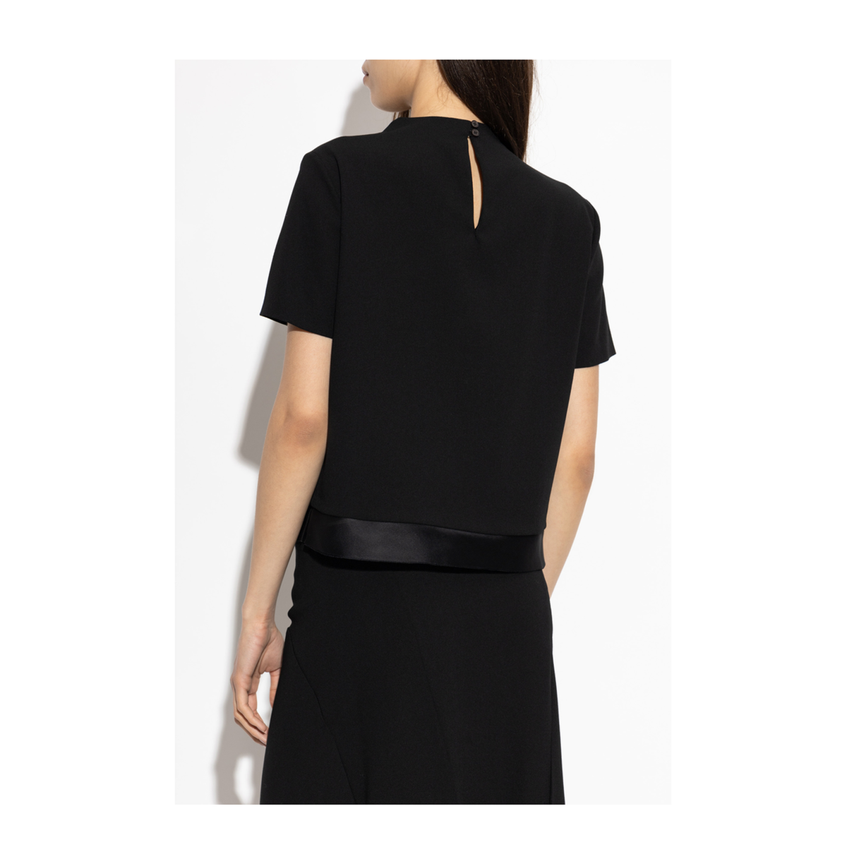 MAYFEYR - Jil Sander - Wool Top With Short Sleeves - J02NC0314J40356001